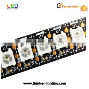 IC 60leds DC 5V RGB Digital Ws2801b Led Strip Lights IP 20 IP65 IP67 IP68 thumbnail-1