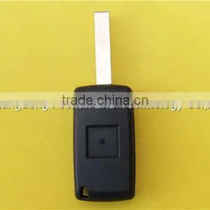 2 Button Flip Remote Key Fob Case Shell for Peugeot 407 CE0536 thumbnail-3