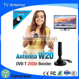 174 230/470 862MHz tv Antenna Active Digital Dvb-t tv Antenna With IEC/F Connector thumbnail-1