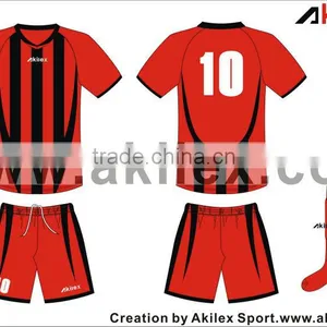 2014 New Season Style Custom Football Jersey/custom Stripe Fooball Jersey/custom Made Mens Football Jersey thumbnail-1