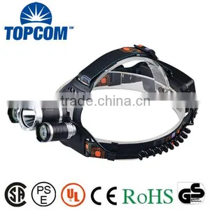 Camping Lantern Flashlight Type 4 Mode 1800 Lumens Zoomable Headlamp thumbnail-1