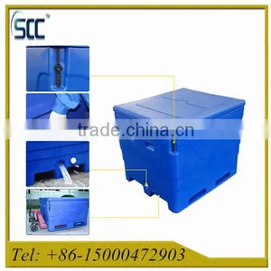 1000L Rotomold Insulated Box for Fish Transport, Insulated Fish Box for Storing thumbnail-3