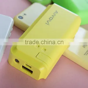 2016 Colourful Slim Power Bank Charger 5000mah / Mobile Power Bank thumbnail-2