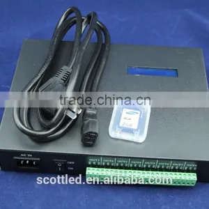 T-200K SD Card Online LED Pixel Controller; 8ports*512pixels, 4096pixels; Support thumbnail-4