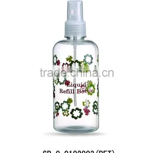 250ml Color Customized Empty Cosmetic Bottle Fine Mist Spray Water Bottle Plastic PET thumbnail-2