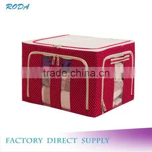Oxford Fabric Home Organizer Storage Box, Foldable Storage Box thumbnail-3