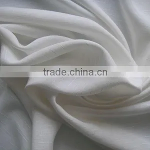 XDR2027 30S*30S RAYON SLUB IN WEFT WOVEN FABRIC thumbnail-1