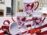 Wholesale Ceramic Mugs V Shape Porcelain Tea Cup China Supplier thumbnail-5