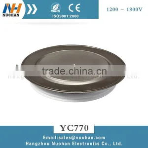 YC770 1200~1800V 2100A 2100a Fast Thyristor High Power Thyristor Inverter thumbnail-1