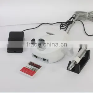 Professional Nails Salon Manicure Red Electric Nail Drill File Machine 30000 Rpm thumbnail-2