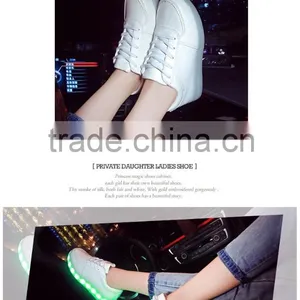 Ideal Fashions Novelty LED Light Up USB Charger Shoes Glow In The Darkness UNISES LED Shuffle Girl Elena in Youtube LED Shoes thumbnail-2