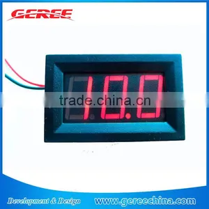 Hot Selling Mini Digital Voltage Panel Meter DC 3.2 - 30V Voltmeter For Car Battery 9V 12V 24V thumbnail-1