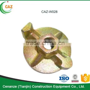Galvanized Cast Iron Round Plate Nut for 15/17mm Tie Rod thumbnail-4