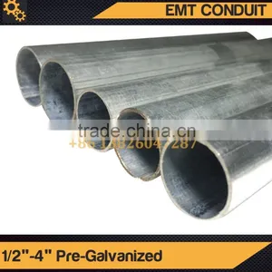 Pre-galvanized EMT Conduit/EMT Pipe Tubes/Steel Conduit thumbnail-1