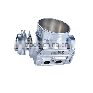 New Style Sliver Aluminum Alloy Racing Throttle Body For EVO 123 thumbnail-5