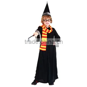Halloween Carnival Cosplay Party Children Fancy Dress Plus Size Harry Potter Costume for Boys thumbnail-3