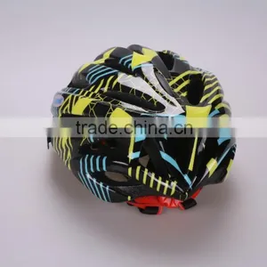 China Wholesale PC In-mold Bicycle Helmet With Good Ventilation Performance for Adult thumbnail-3