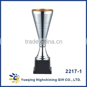 Wholesale Custom Metal Trophy Base Craft Trophy Models Silver Trophy Award Memento Golden Souvenir 2317-1 Metal Trophy Cup thumbnail-2