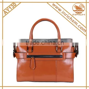 Wholesale Custom Newest Fashion Genuine Leather Womens Handbag,europe Women Clutch Ladies Classical Quality Choice thumbnail-5