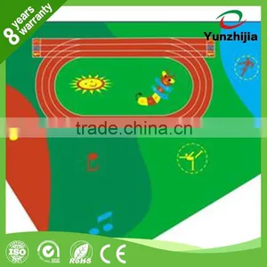 Multifunctional Rubber Running Track for Playground With High Quality thumbnail-2