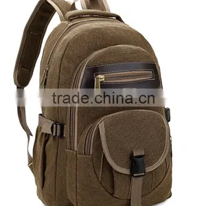 Custom Vintage Canvas Leather MenTravel Bag thumbnail-2