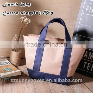 New Design Customized Lunch Bag Cotton Tote Bag Shopping Bag thumbnail-4