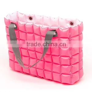 Pink/white Bubble Beach Bag for Summer Promotion thumbnail-1