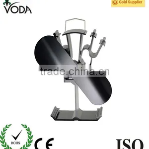 2-bladed Heat Powered Stove Fan Nickel thumbnail-2