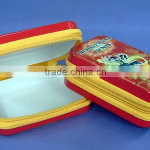 Fashion&lovely Rectangular Zipper Tin Box for Child thumbnail-3