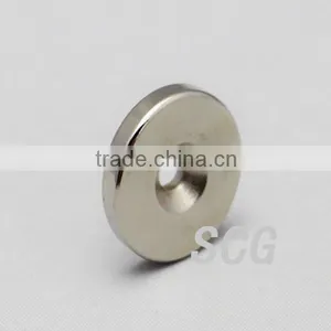 N42 Disc Countersunk Hole Neodymium Magnet thumbnail-1