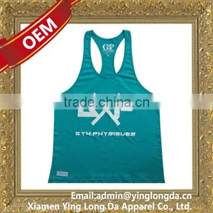 Designer Customized Blank Drop Armhole Tank Top thumbnail-5