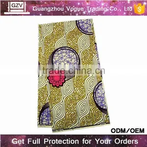 Hot Sale Vogue Brand High Quality 100% Cotton African Fabrics Daviva thumbnail-3