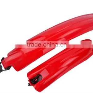 MTB Bicycle Mudguards 357 Wholesale Price Fashionable Lightweight Durable Plastic Bicycle Mudguards Bicycle Parts thumbnail-1