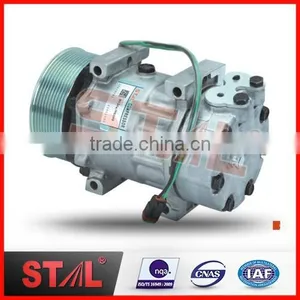 7H15 10PK 120mm 24V R134a New Auto Air Conditioning Compressor thumbnail-1