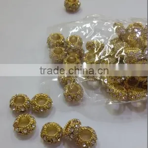 10x6mm Gold Plating Stainless Steel Spacer for Jewelry thumbnail-1