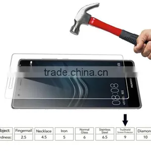 2.5D, 0.3mm Glass Film for Huawei p9 Lite Tempered Glass Screen Protector Sample Free thumbnail-2