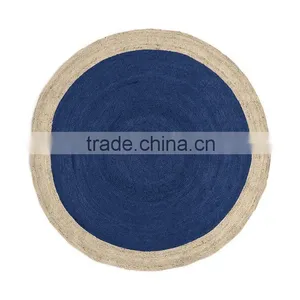 Round Sisal Rugs Hand Knotted Sisal Area Rug thumbnail-1