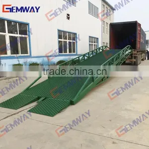 10 Ton Adjustable Dock Truck Loading Ramp thumbnail-3
