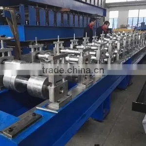 Color Coated Metal Roofing Use Step Tile Ridge Cap Roll Forming Machine Roof Ridge Roll Forming Machine thumbnail-2
