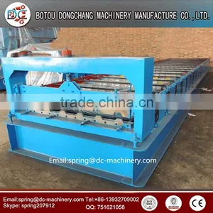 Best Sell Stone Coated Roof Tile Making Machine Line, Trapezoidal Single Sheet Roof Roll Forming Machine thumbnail-3