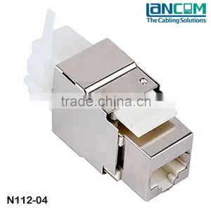 Lancom Free Sample Factory High Quality Cat 5e Stp Keystone Jack, Krone Type, 180 Degree thumbnail-1