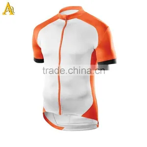 Custom Active Cycling Jersey With Zip Mens Active Wear Compression Sportswear thumbnail-1