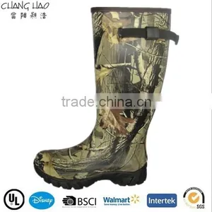 (CH-2591) Rubber Camo Men's Huntsmen Work Rain Boot thumbnail-1