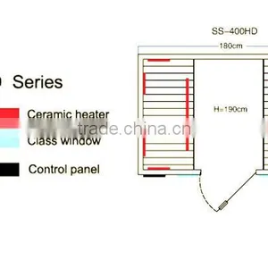 Easy Installation Infrared Steam Sauna Cabin and Sauna Room for Commerical(CE/ISO) thumbnail-5
