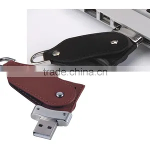 Swivel Leather Usb Flash 4gb, 8gb Leather Usb Flash Drives Bulk Cheap, High Quality Leather Usb 2.0 Flash Memory thumbnail-4