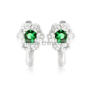 Green Stone Jewelry Earrings for Women Daily Wear thumbnail-1