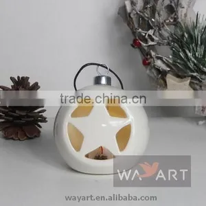 High Quality Round Chirstmas Tree Decoration LED Light Candle Holder thumbnail-3