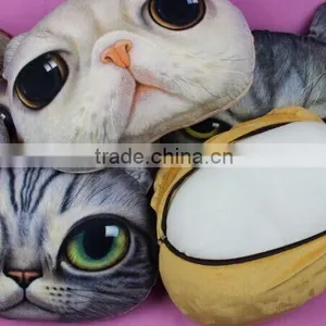 Aimigou Plush Animal Shaped Cat Face Pillows thumbnail-4