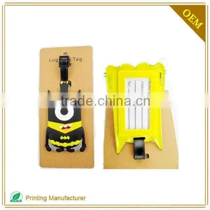 OEM Airplane Hang Luggage Tag Printing And Label Factory thumbnail-2