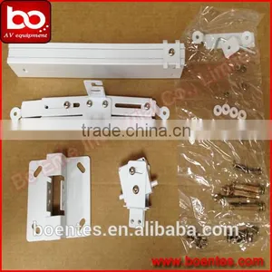 Cable Hidden Retractable 43~120 cm Projector Ceiling Mount With Universal Adapter Spider Plate for Office LED Projector thumbnail-5